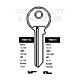 TRC11L Cylinder Key Blanks (10)