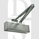 Rutland TS-3204-SLFB-SESE Size 3-4 Scissor Arm Max Weight 80kg Overhead Door Closer Silver Cover