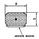 Schlegel Q-Lon AQ122 Foam Aquamac Weatherseal Brown - 10 Metres
