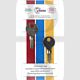 Securistyle Compatible 905 TS7517 KWL15 Locking Window Handle Key Pack of 2