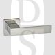 Atlantic Senza Pari SP217CP Panetti Lever Door Handle On Flush Square Rose Polished Chrome