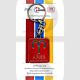 Key Collectables CA059A Aries Enamel Coloured Rectangular Glossy Zodiac Sign Key Ring