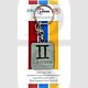 Key Collectables CA059G Gemini Enamel Coloured Rectangular Glossy Zodiac Sign Key Ring