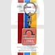 Key Collectables CA059LI Libra Enamel Coloured Rectangular Glossy Zodiac Sign Key Ring