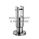 Access Hardware T301 Cubicle Hardware 38mm Diameter Adjustable Leg Support 13mm Board Satin Stainless Steel 