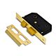 Union 2294 76mm WC Bathroom 2 Lever Mortise Sashlock Polished Brass