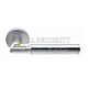 Union E1200-02 Left Hand Lever Code Handle on Round Rose SSS/SC