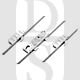 Winkhaus 1504737 Cobra Latch Deadbolt 2 Hooks 45mm Backset Split Spindle Lift Lever Multipoint Door Lock
