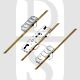 Winkhaus 2413351 55mm Backset Latch Deadbolt 2 Hooks Multipoint Door Mechanism - Option 1