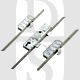 Winkhaus WKCOB2H45F20 Cobra Latch Deadbolt 2 Hooks Split Spindle 45mm Backset 20mm Flat Faceplate Multipoint Door Mechanism