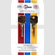 Avocet WMS Copy 303A TS7252 KWL4 Copy Locking Window Handle Key Pack of 2